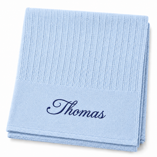 Babydeken 100% katoen Thomas
