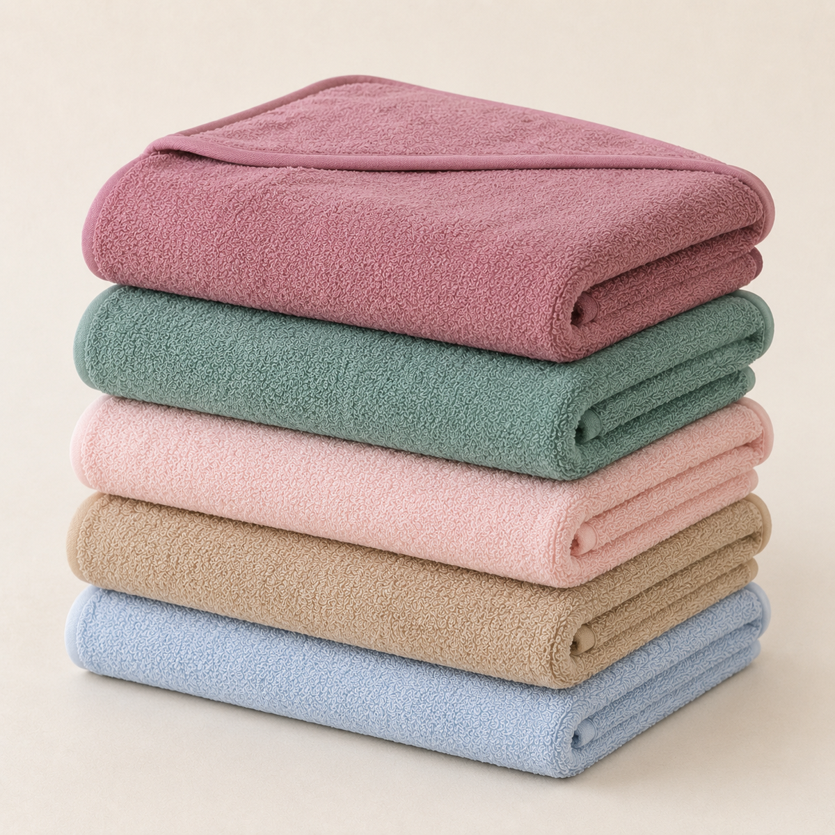 Cadeauset knuffel en badcape - 100% katoen