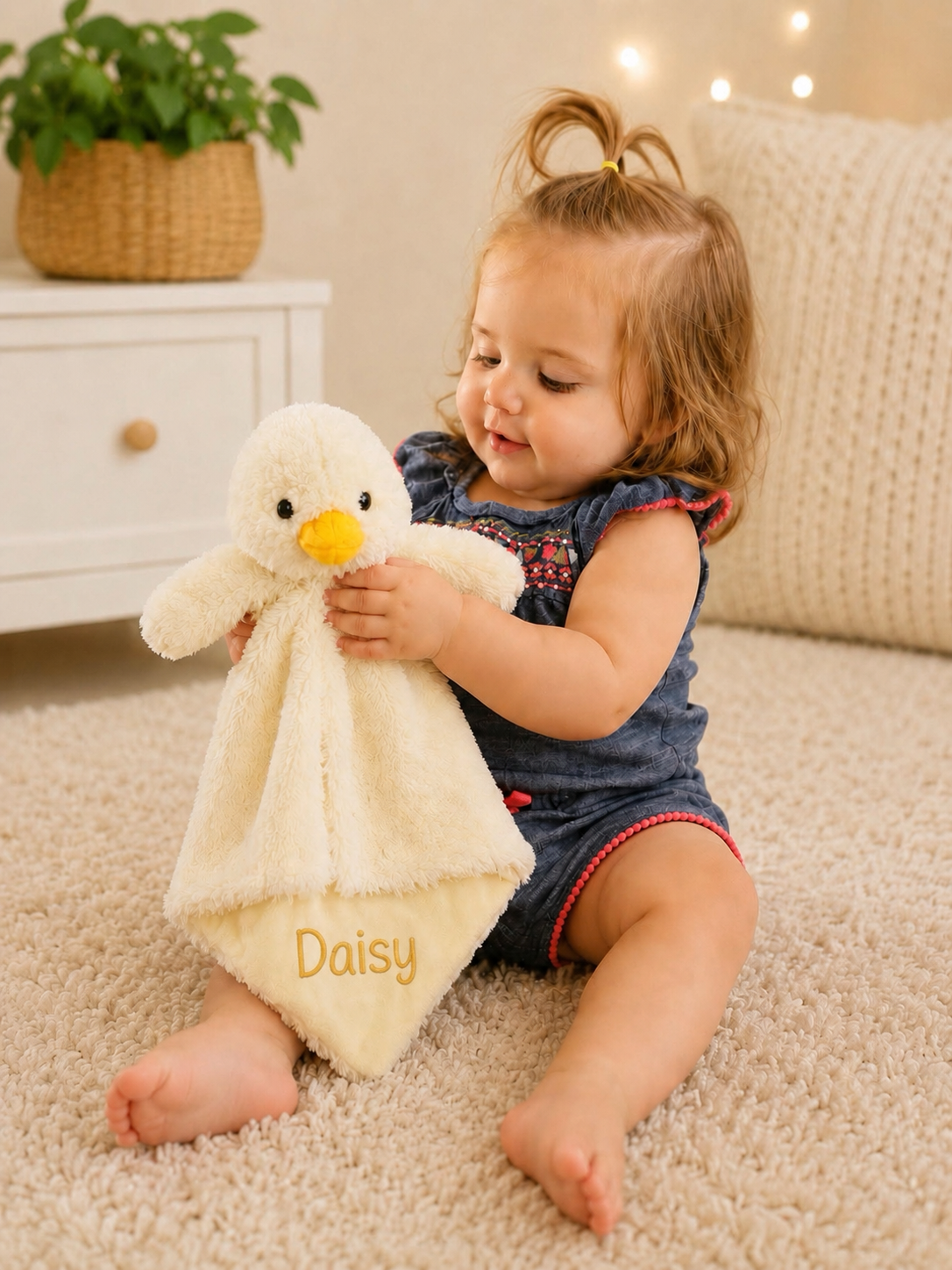 Knuffeldoekje eendje Daisy