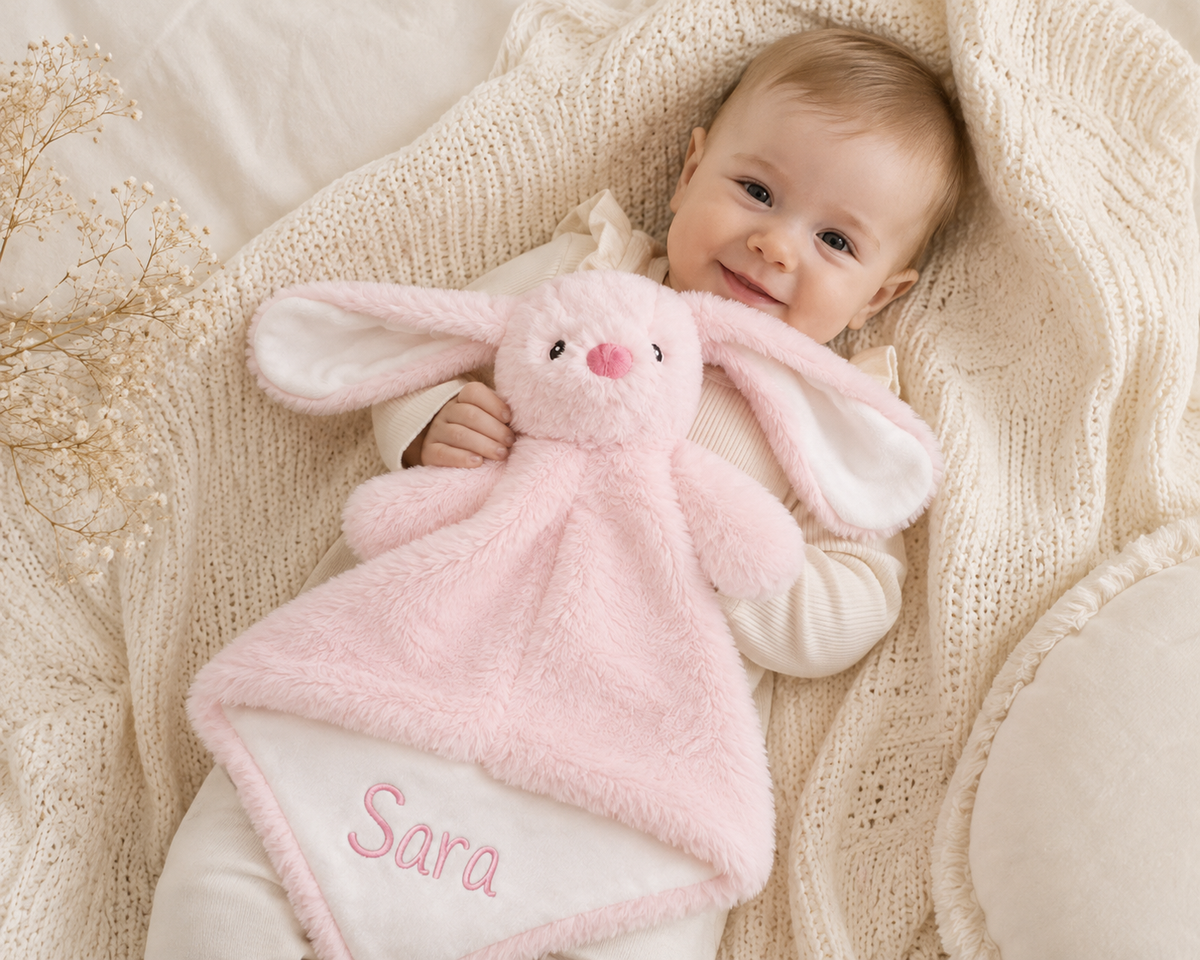 Knuffeldoekje konijntje Sara