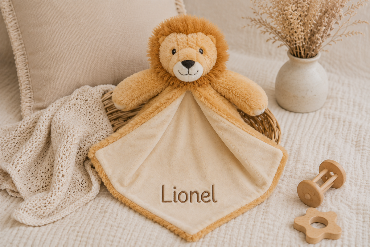 Knuffeldoekje leeuwtje Lionel